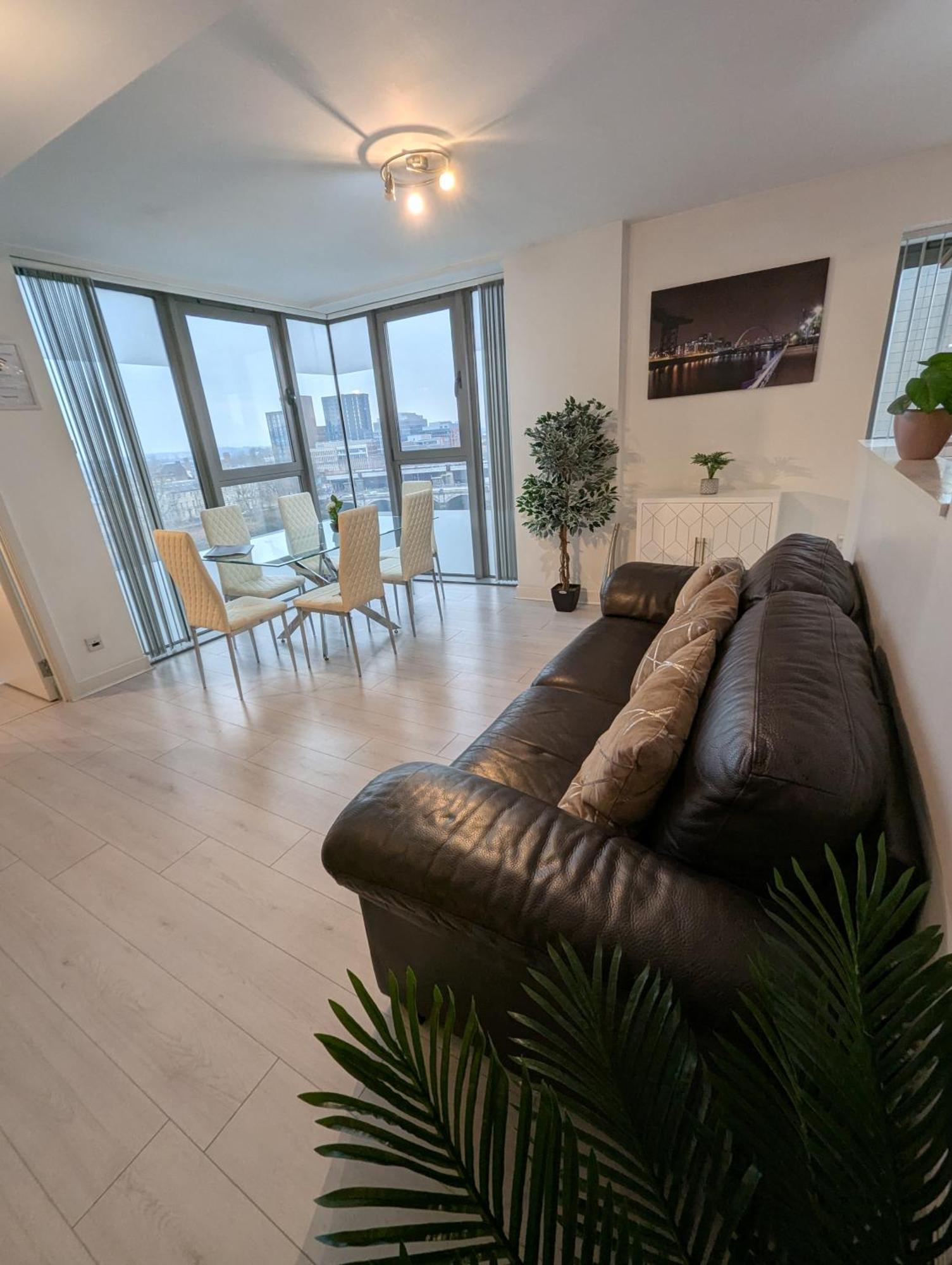 Glasgow City Centre Waterfront Apartment Ngoại thất bức ảnh